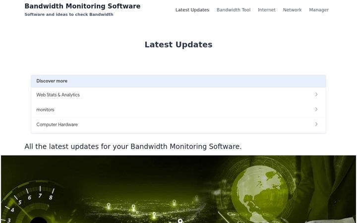 Screenshot of bandwidthmonitoringsoftware.com