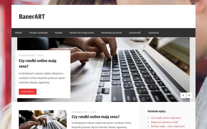 Screenshot του banerart.pl