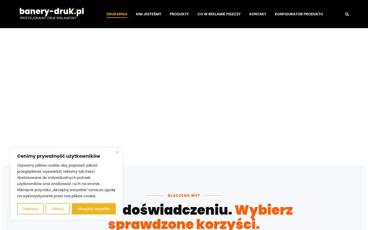 Screenshot of banery-druk.pl