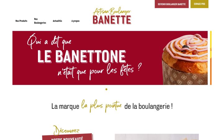 Screenshot of banette.fr