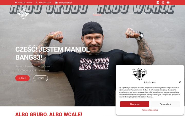 Screenshot of bang83.pl