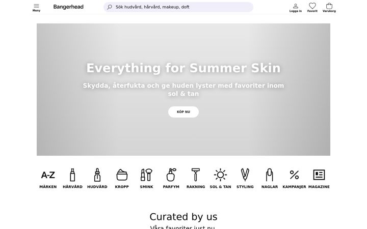 Screenshot of bangerhead.se