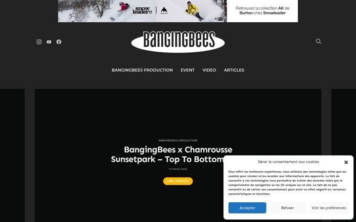 Screenshot of bangingbees.com