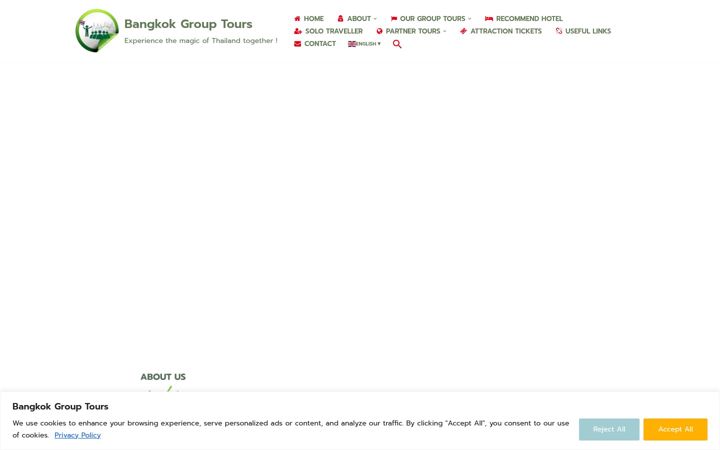 Screenshot of bangkokgrouptours.com