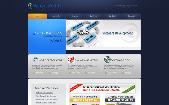 Captura de ecrã de banglasoftit.com