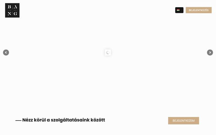 Snímek obrazovky bangstudio.hu