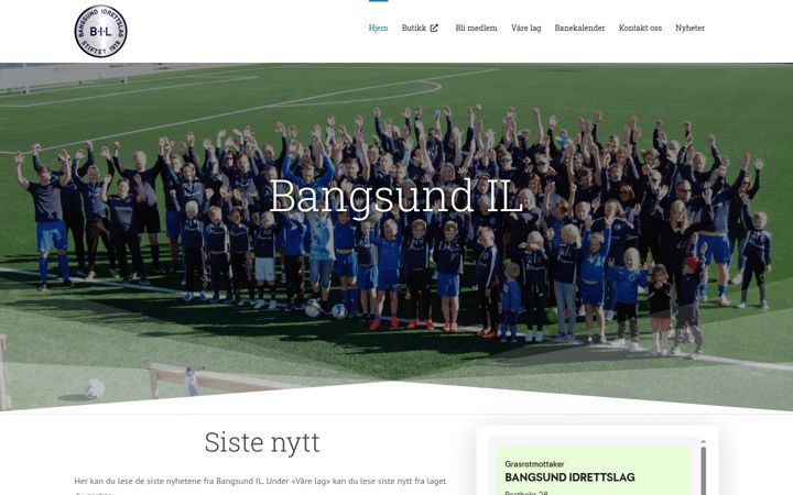 Zrzut ekranu bangsund-il.no