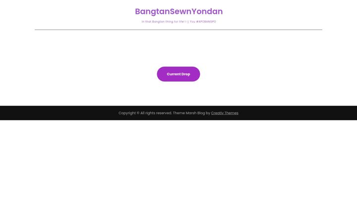 Screenshot of bangtansewnyondan.life