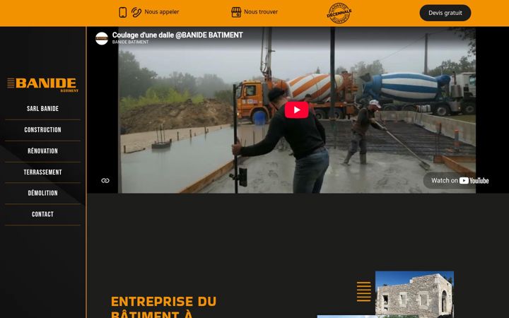 Screenshot of banide.fr