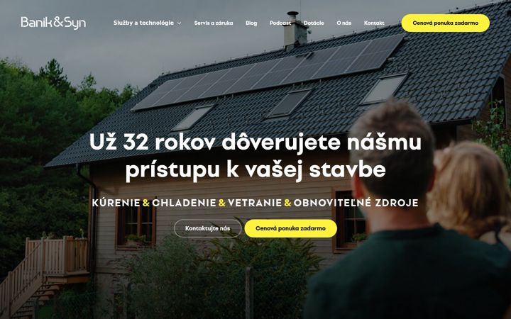 Snímek obrazovky banik.sk