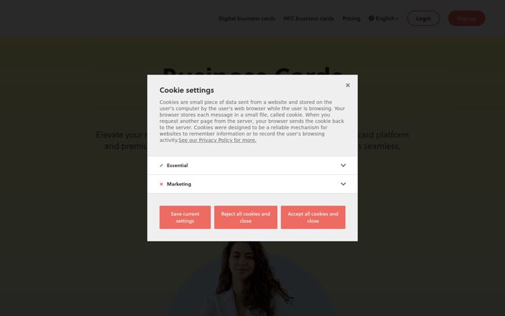 Screenshot of baningo.com