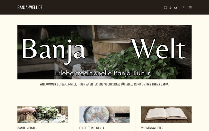 Screenshot του banja-welt.de