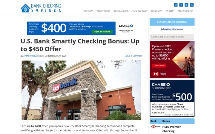 Screenshot of bankcheckingsavings.com