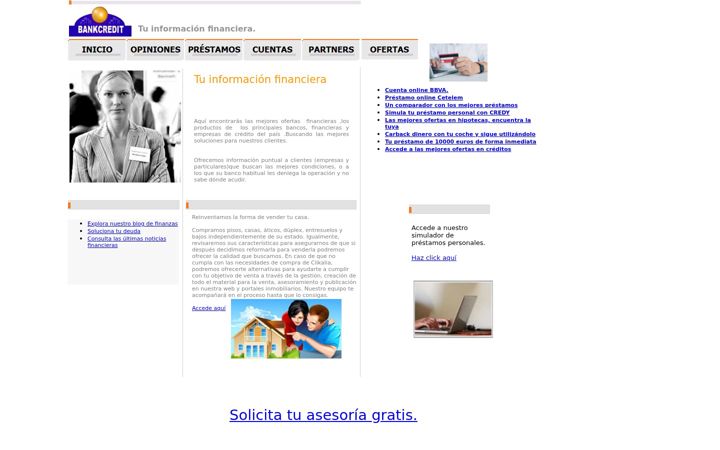 Screenshot of bankcredit.es