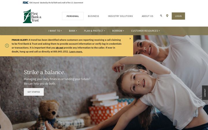 Screenshot of bankeasy.com