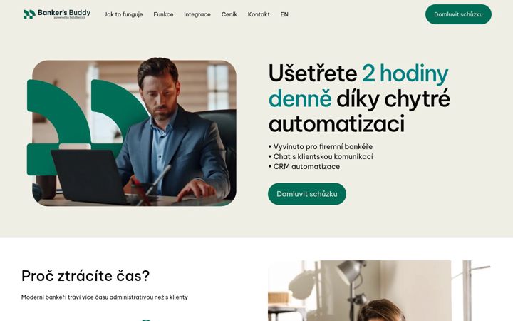 Screenshot of bankersbuddy.io
