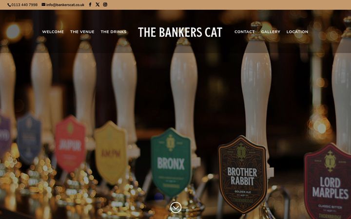 Screenshot of bankerscat.co.uk