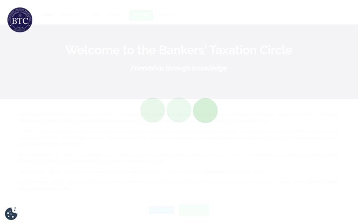 Screenshot of bankerstaxationcircle.com