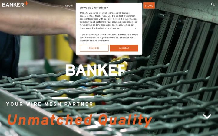 Screenshot of bankerwire.com