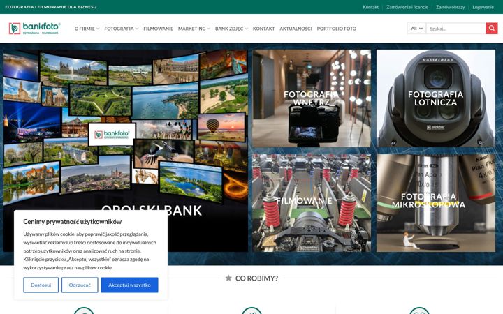 Screenshot of bankfoto.pl