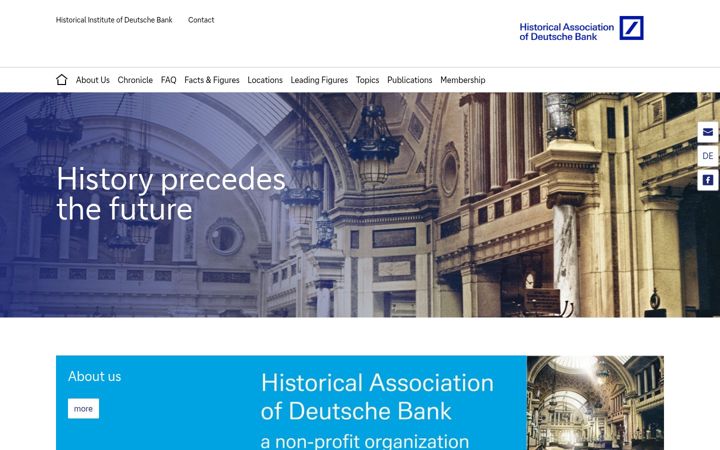 Screenshot του bankgeschichte.de