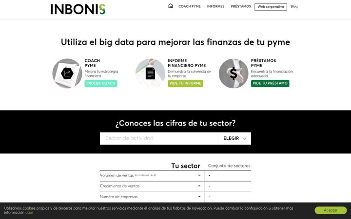Screenshot of bankmeup.es