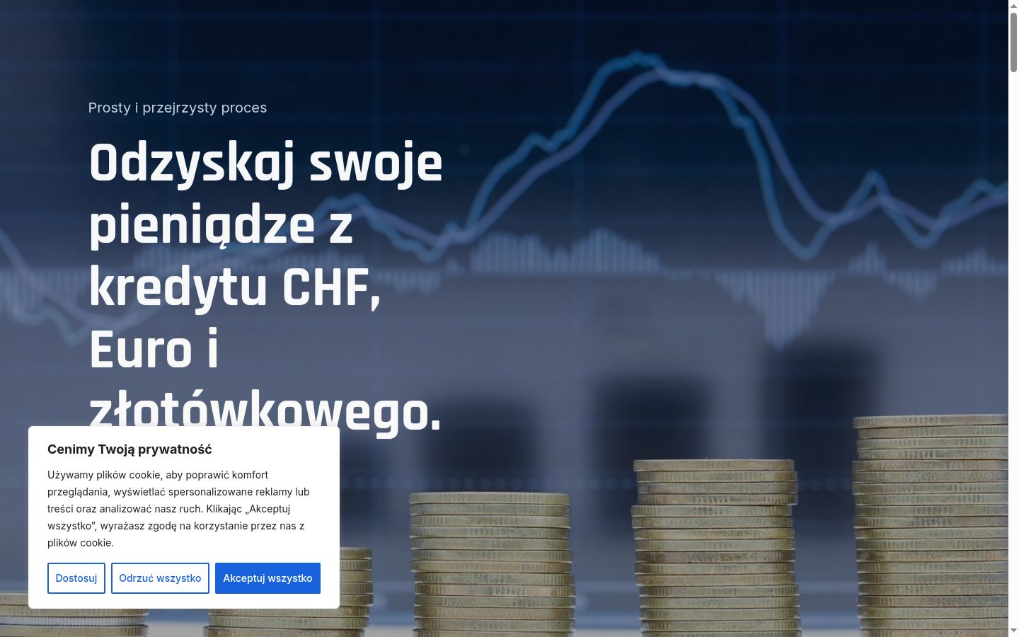 Sutikimo reklamjuostės, rodytos prieš bet kokią sąveiką, ekrano kopija