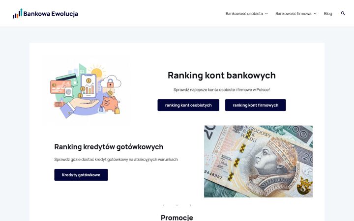 Screenshot of bankowa-ewolucja.pl
