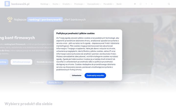 Screenshot of bankowo24.pl