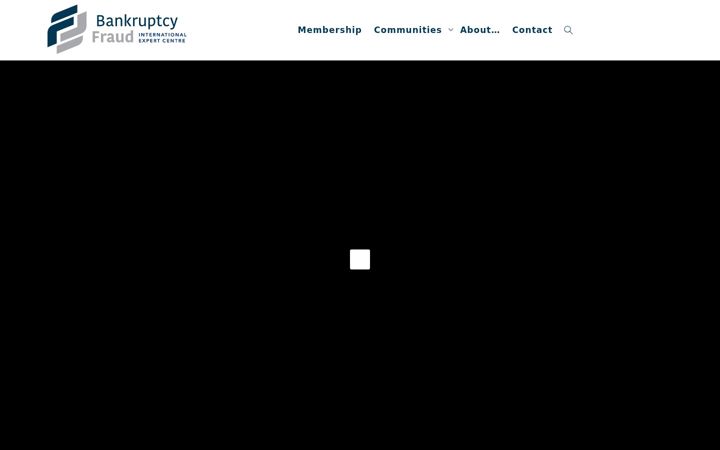 Screenshot of bankruptcyfraud.eu