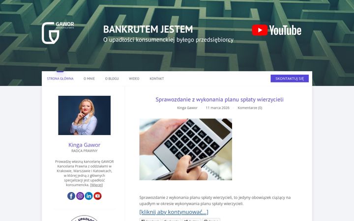Screenshot of bankrutemjestem.pl