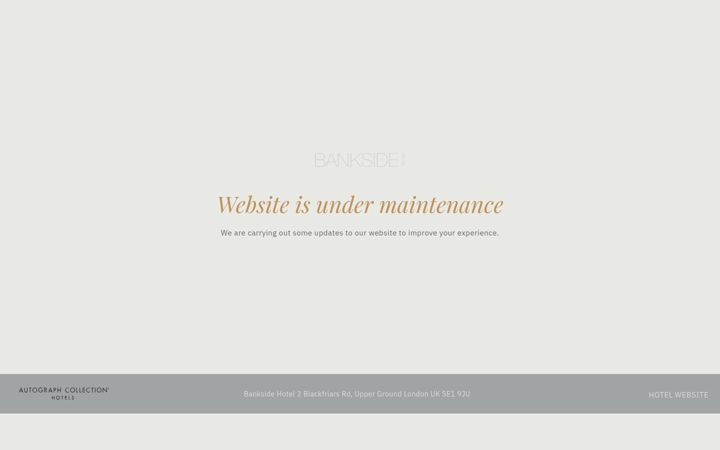 Screenshot of banksideboutique.com