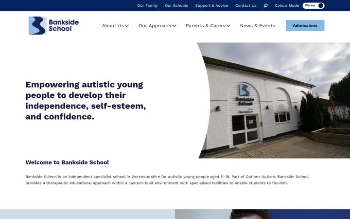 Screenshot di banksideschool.co.uk