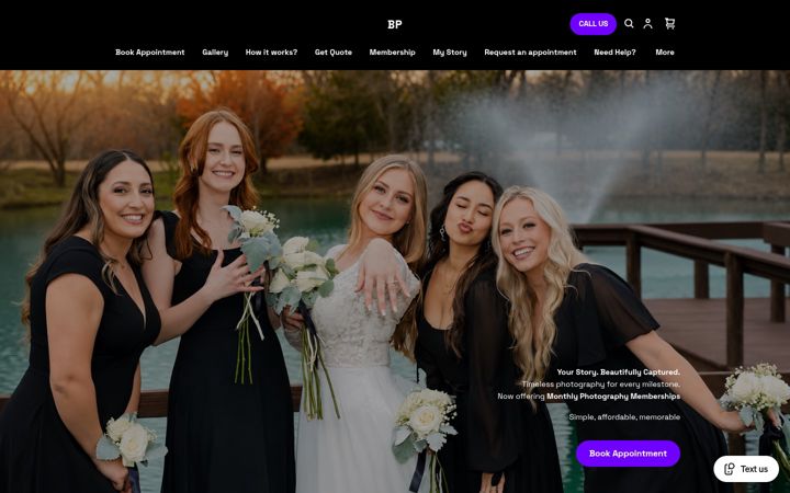 Screenshot of bankssphotography.co
