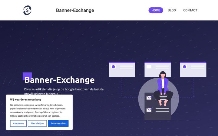 Screenshot of banner-exchange.nl