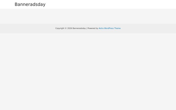 Screenshot of banneradsday.com