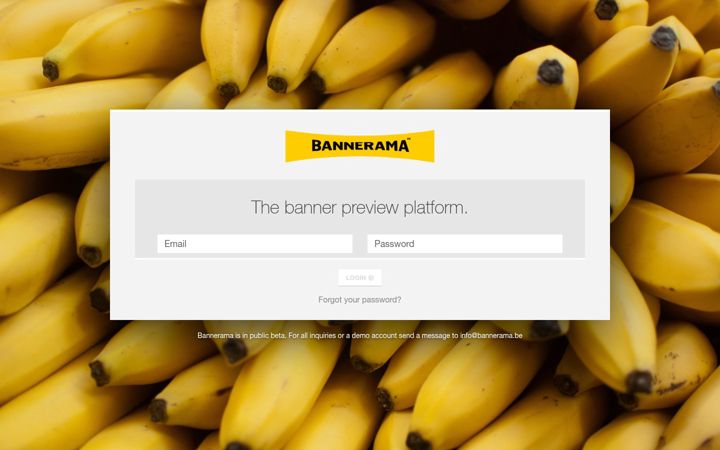 Screenshot of bannerama.be