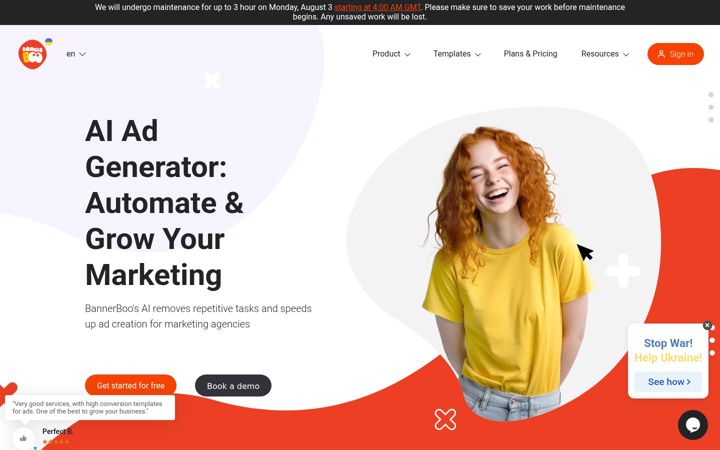 Screenshot of bannerboo.com