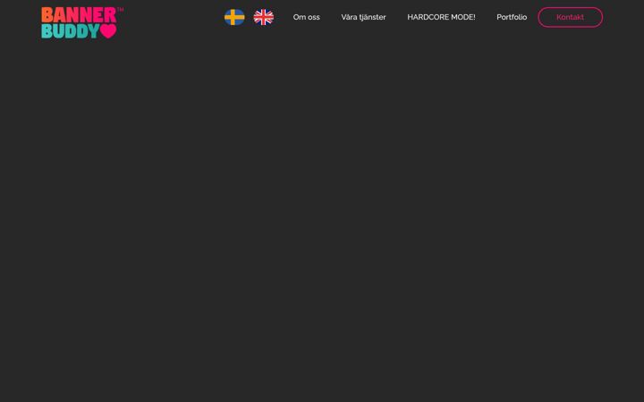 Screenshot of bannerbuddy.se