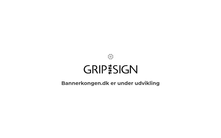 Screenshot of bannerkongen.dk