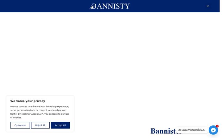Screenshot of bannistygroup.com