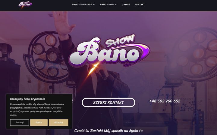 Screenshot of bano-show.pl