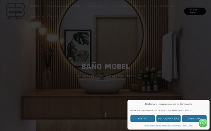 Zrzut ekranu banomobel.es