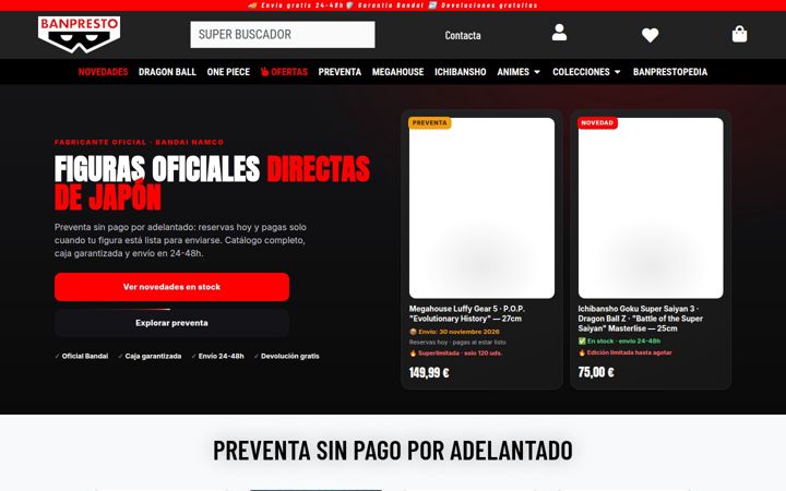 banpresto.es