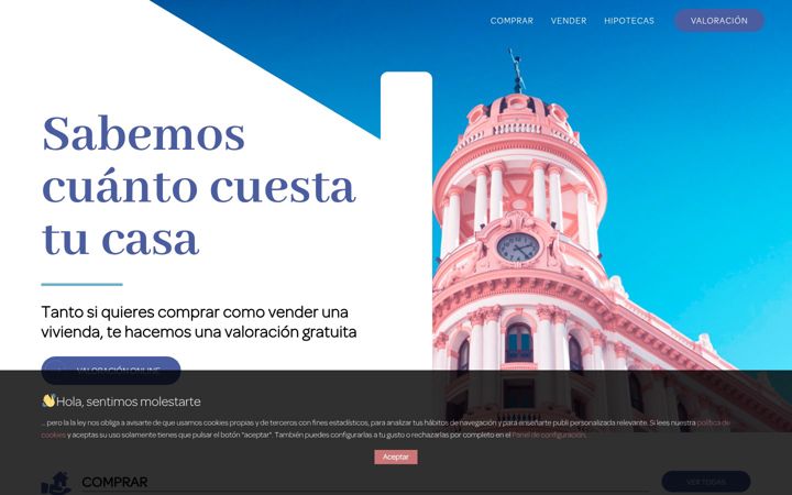 Screenshot of banqueando.com