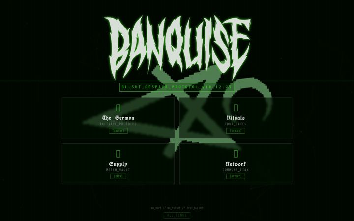 Screenshot of banquiseofficial.com