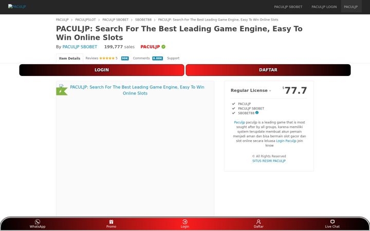 Screenshot of bantallucu.com