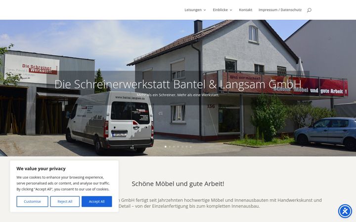 Screenshot of bantel-langsam.de