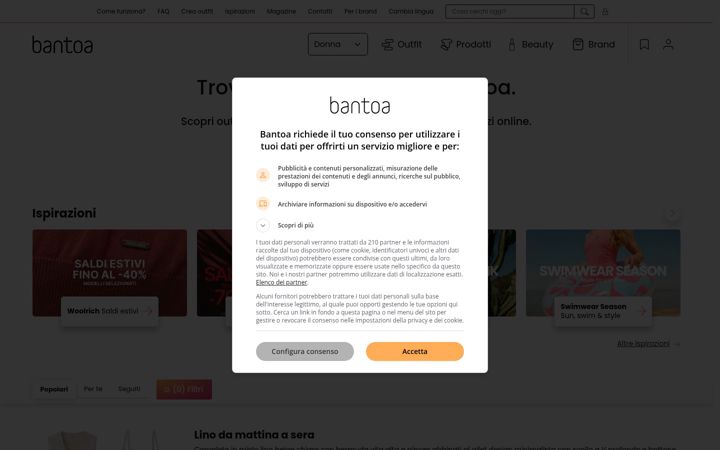 Screenshot of bantoa.com