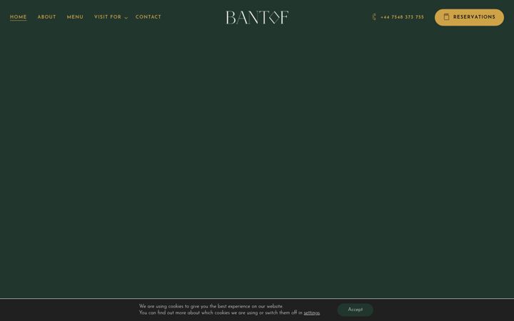 Screenshot of bantof.com
